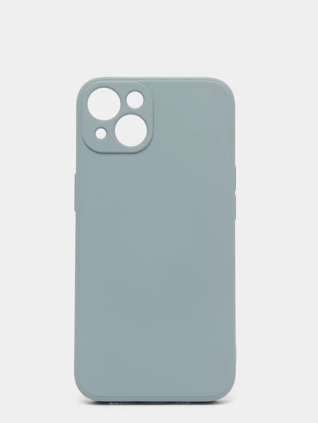 Синий меланж чехол на айфон (iPhone) 13 / 13 Pro / 13 Pro Max силиконовый про макс