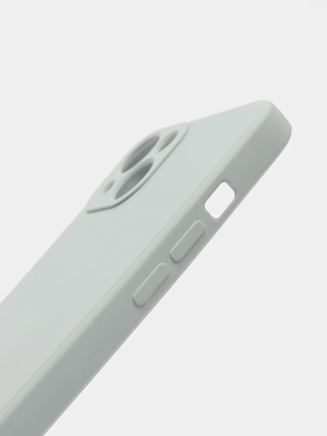 Пудровый чехол на айфон (iPhone) 13 / 13 Pro / 13 Pro Max силиконовый про макс