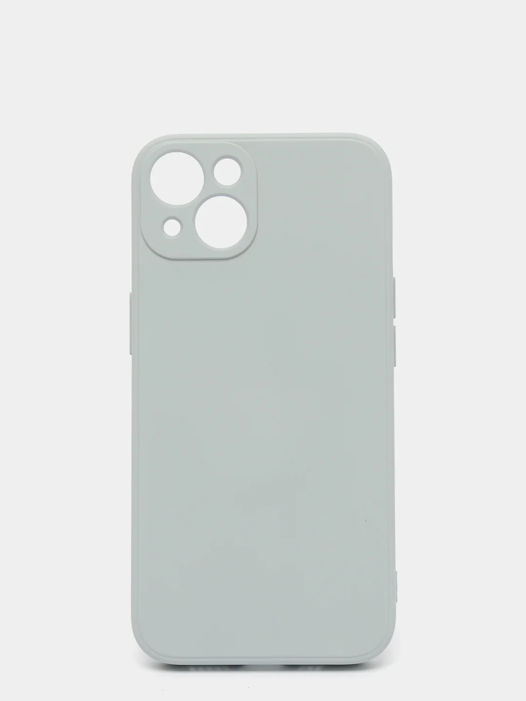 Пудровый чехол на айфон (iPhone) 13 / 13 Pro / 13 Pro Max силиконовый про макс