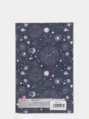 Блокнот 135 х 206 мм, А5, 80 л, твердый, тиснение фольгой, "Blue sky"