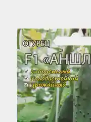 Семена Огурец "Аншлаг F1" Мязина набор 1, 3, 5 уп