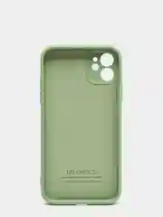 Зеленый чехол iPhone 11 XR / 12 Pro Max / 7 /8 / SE2020 / силиконовый айфон про макс
