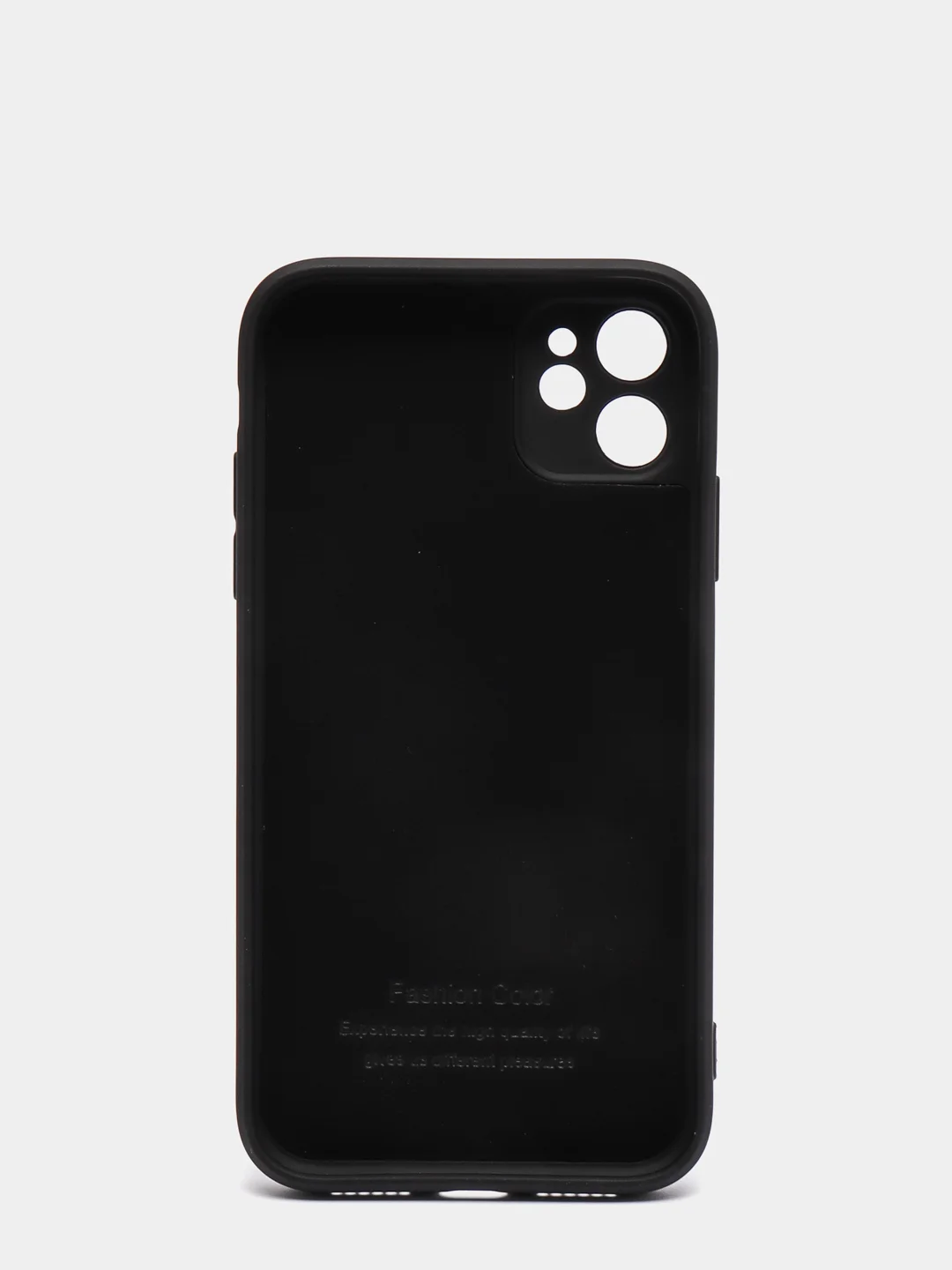 Черный чехол iPhone 11 XR / 12 Pro Max / 7 /8 / SE2020 / силиконовый айфон про макс