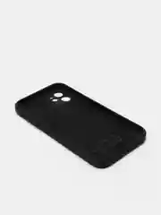 Черный чехол iPhone 11 XR / 12 Pro Max / 7 /8 / SE2020 / силиконовый айфон про макс