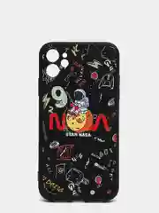 Угольный чехол iPhone 11 XR / 12 Pro Max / 7 /8 / SE2020 / силиконовый айфон про макс