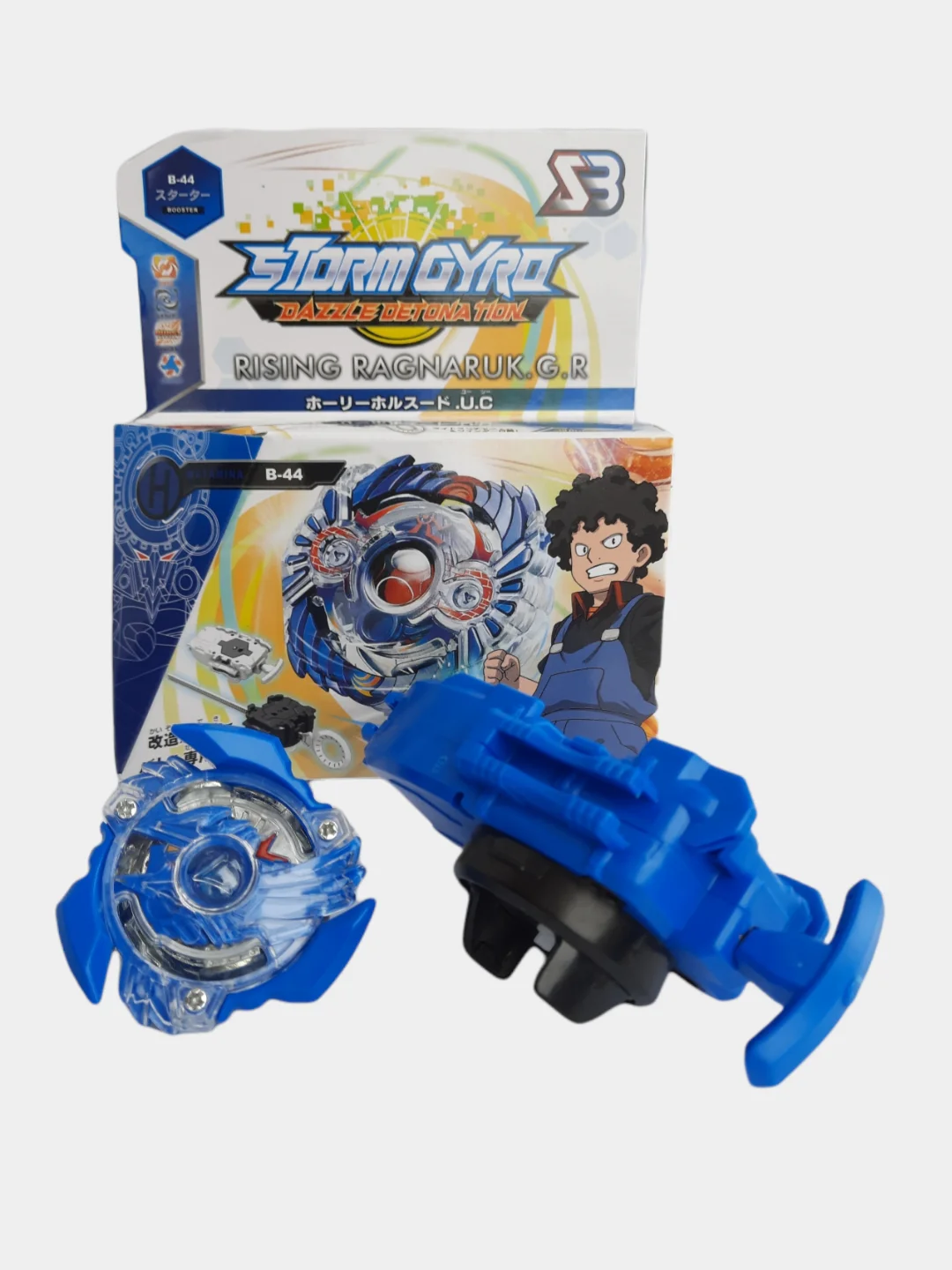 Синий детская игрушка Beyblade (Бэйблейд) Storm Gyro