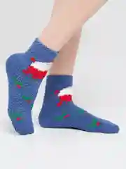 Золотистый хаки махровые женские носки 3D
