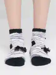 Конфетный махровые женские носки 3D