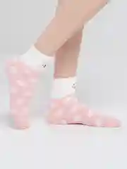 Золотой махровые женские носки 3D
