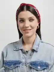 Черный бандана с принтом, 20 цветов