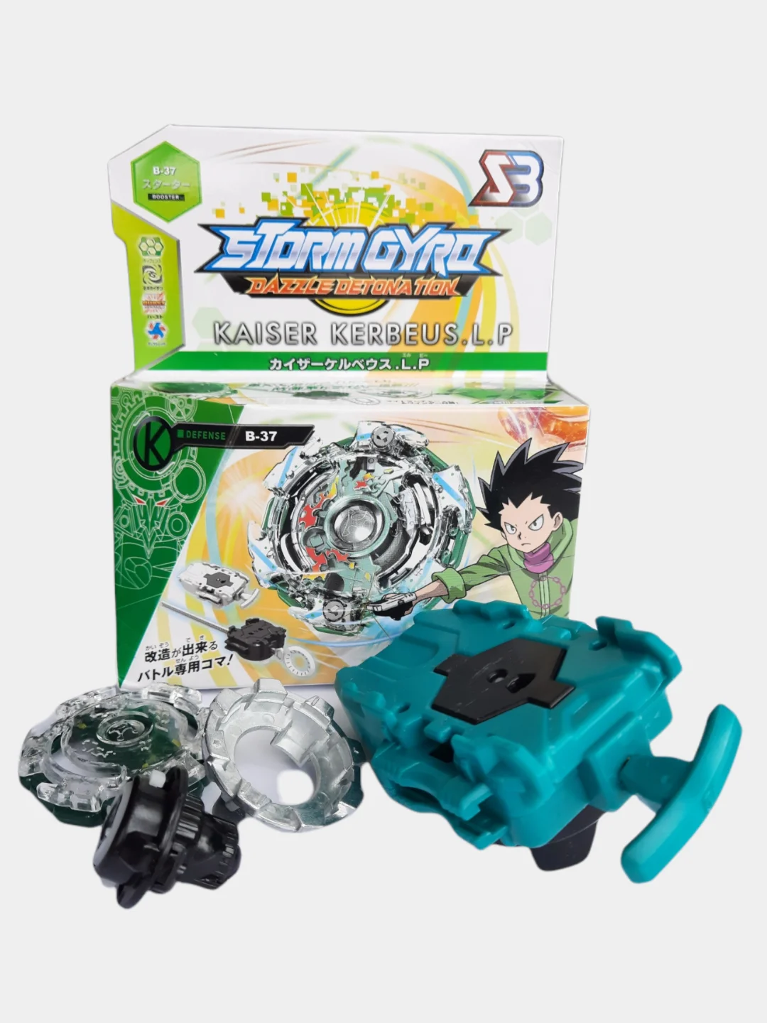 Зеленый детская игрушка Beyblade (Бэйблейд) Storm Gyro