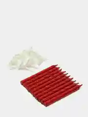 Багровый свечи