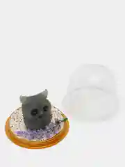 Серый мыло ручной работы Совенок Тоня