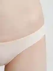 Бежевый меланж женские трусы Ava Secret, кружевные