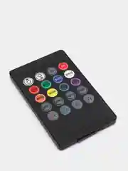 Подсветка ног в салон авто, светодиодная rgb лента с пультом в машину, цветомузыка