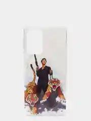 Кремовый чехол Samsung A52
