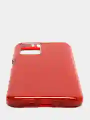 Красный чехол блестящий Xiaomi Redmi 10, накладка c блёстками Редми 10