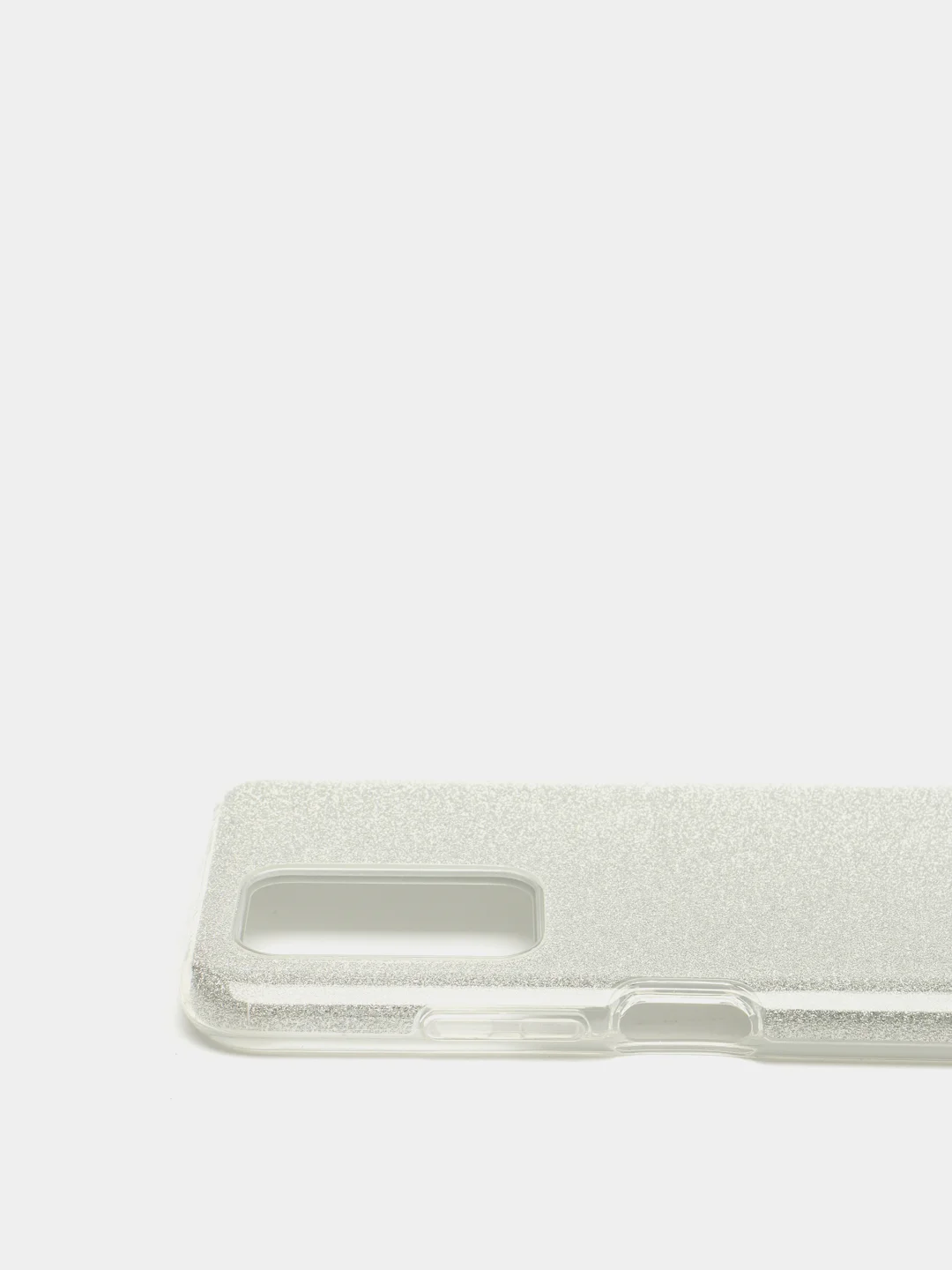 Серебряный чехол блестящий Xiaomi Redmi 10, накладка c блёстками Редми 10