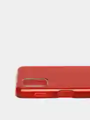 Красный чехол блестящий Samsung Galaxy M20, M21, M30s, M31, M51 накладка c блёстками