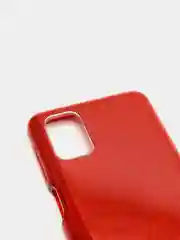 Красный чехол блестящий Samsung Galaxy M20, M21, M30s, M31, M51 накладка c блёстками