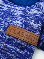 Синий свитер Classic для собак и кошек 18 цветов