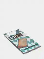 Черный защитное стекло STiX 10D iPhone 7+/8+ с рамкой, черное (PREМIUМ Олеофобное)