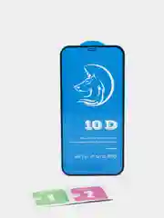 Черный защитное стекло STiX 10D iPhone 12/12 Pro с рамкой ,черное (PREМIUМ Олеофобное)