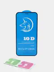 Черный защитное стекло STiX 10D iPhone 12 Mini с рамкой ,черное (PREМIUМ Олеофобное)