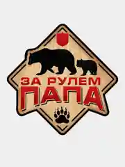 Белый наклейки в авто "РЕБЕНОК В МАШИНЕ", 6 видов