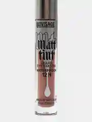 Песочный хаки тени для век жидкие MATT TINT WATERPROOF 12H LUXVISAGE