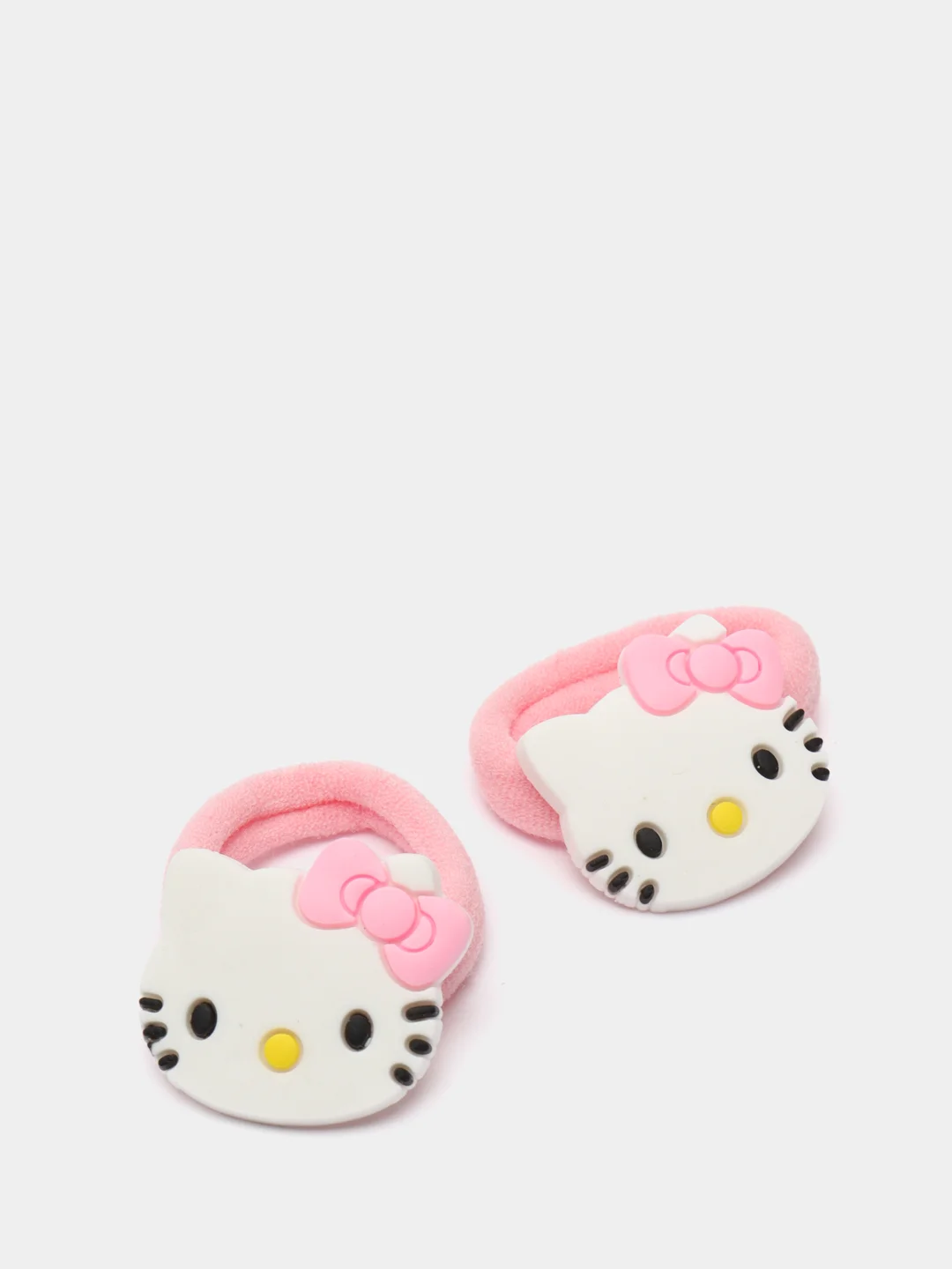 Розовый резинки для волос мультяшные "Hello kitty - Хелло Китти" и "Единорог"