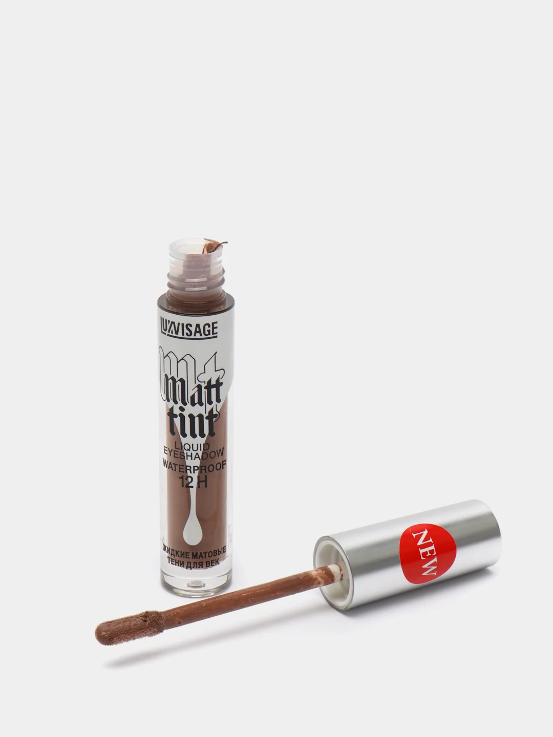 Карамельный тени для век жидкие MATT TINT WATERPROOF 12H LUXVISAGE