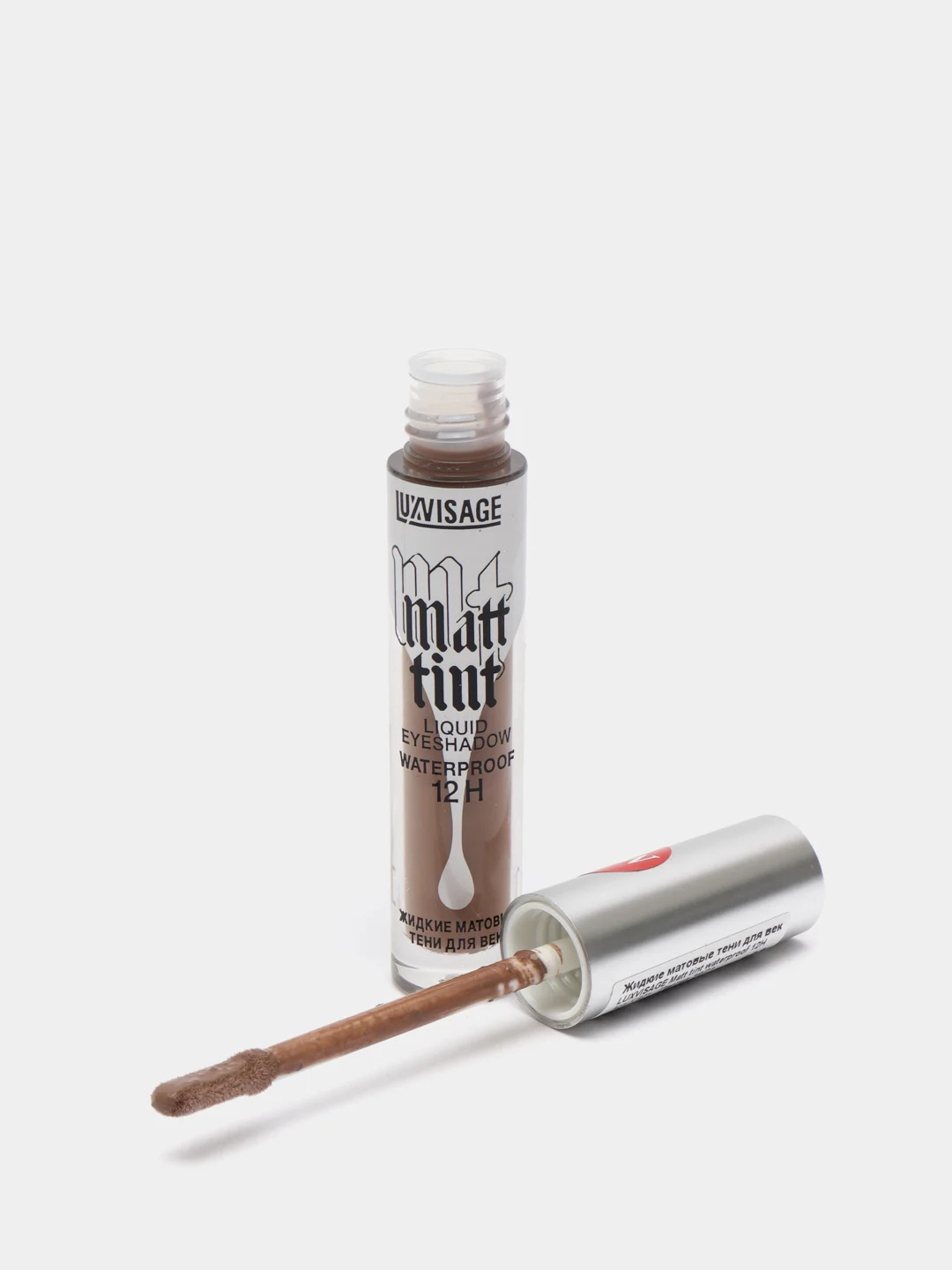 Молочный тени для век жидкие MATT TINT WATERPROOF 12H LUXVISAGE
