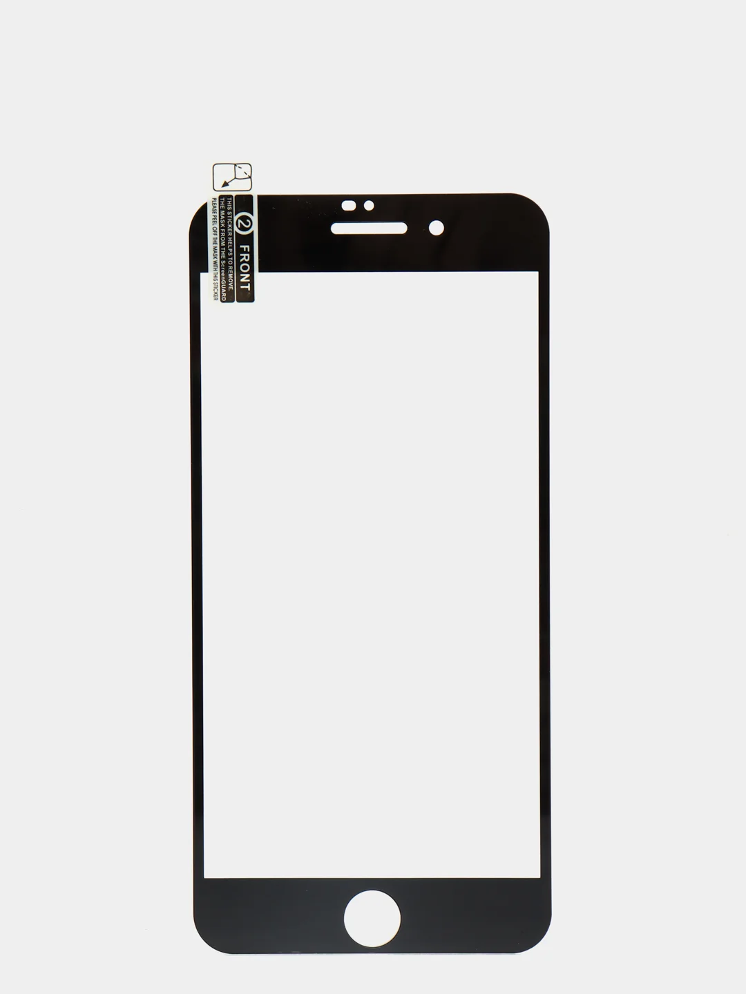 Черный защитное стекло 6D для iPhone 6, 6+, 7/8, 7/8+, X/XS, XsMax, 11, 11Pro, 11ProMax