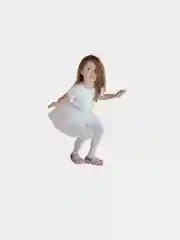 Белый юбка из еврофатина