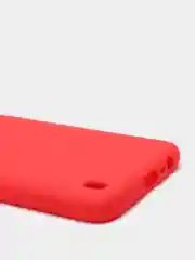 Красный чехол для Realme C21Y силиконовый, с защитой камеры
