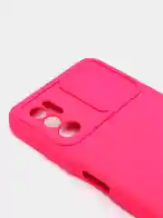 Фуксия чехол с раздвижным окном для защиты камеры POCO M3 PRO / NOTE 10T
