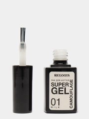 Лак для ногтей RELOUIS Super Gel Camouflage тон:01 milk