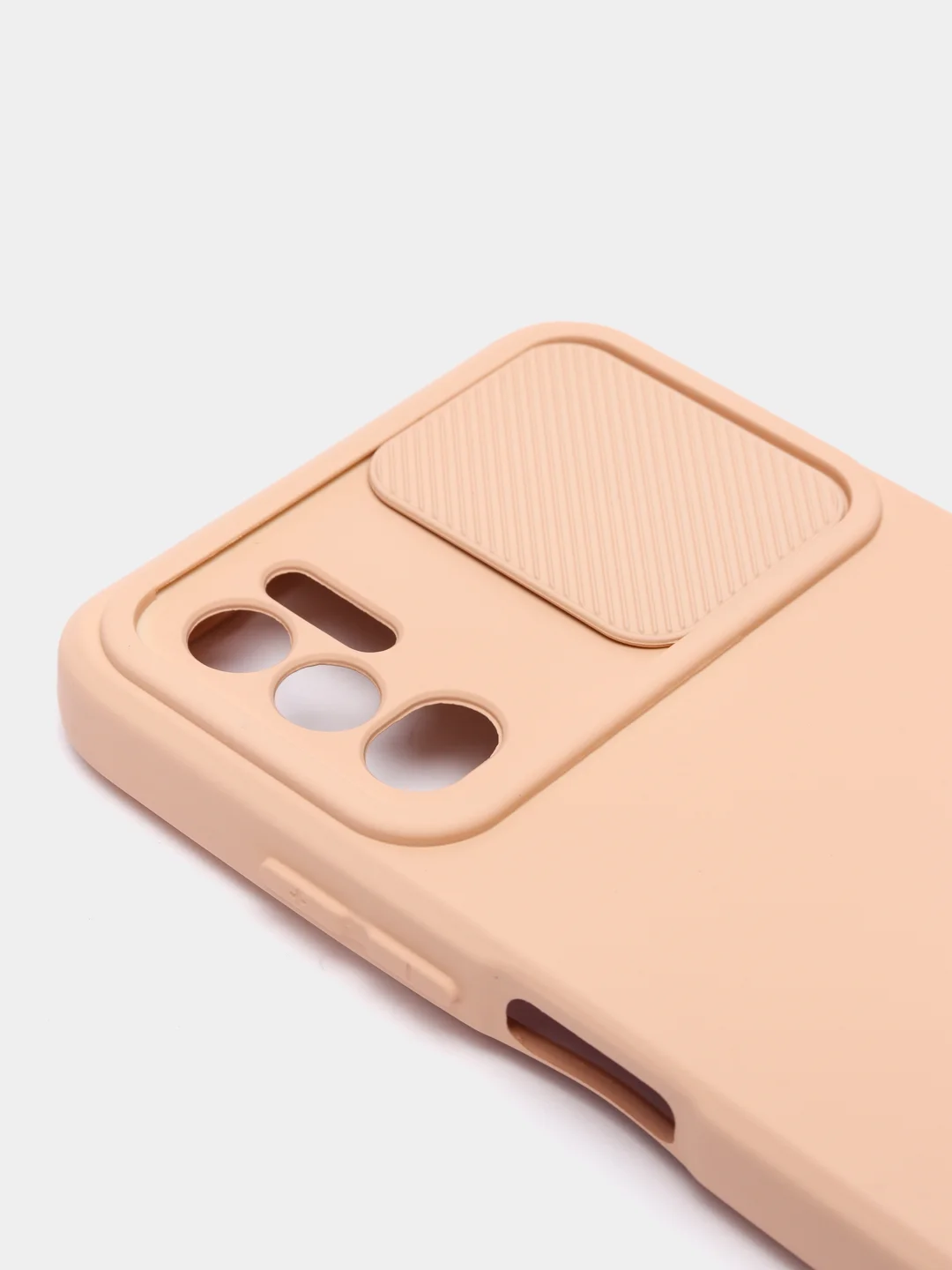 Алый чехол с раздвижным окном для защиты камеры POCO M3 PRO / NOTE 10T