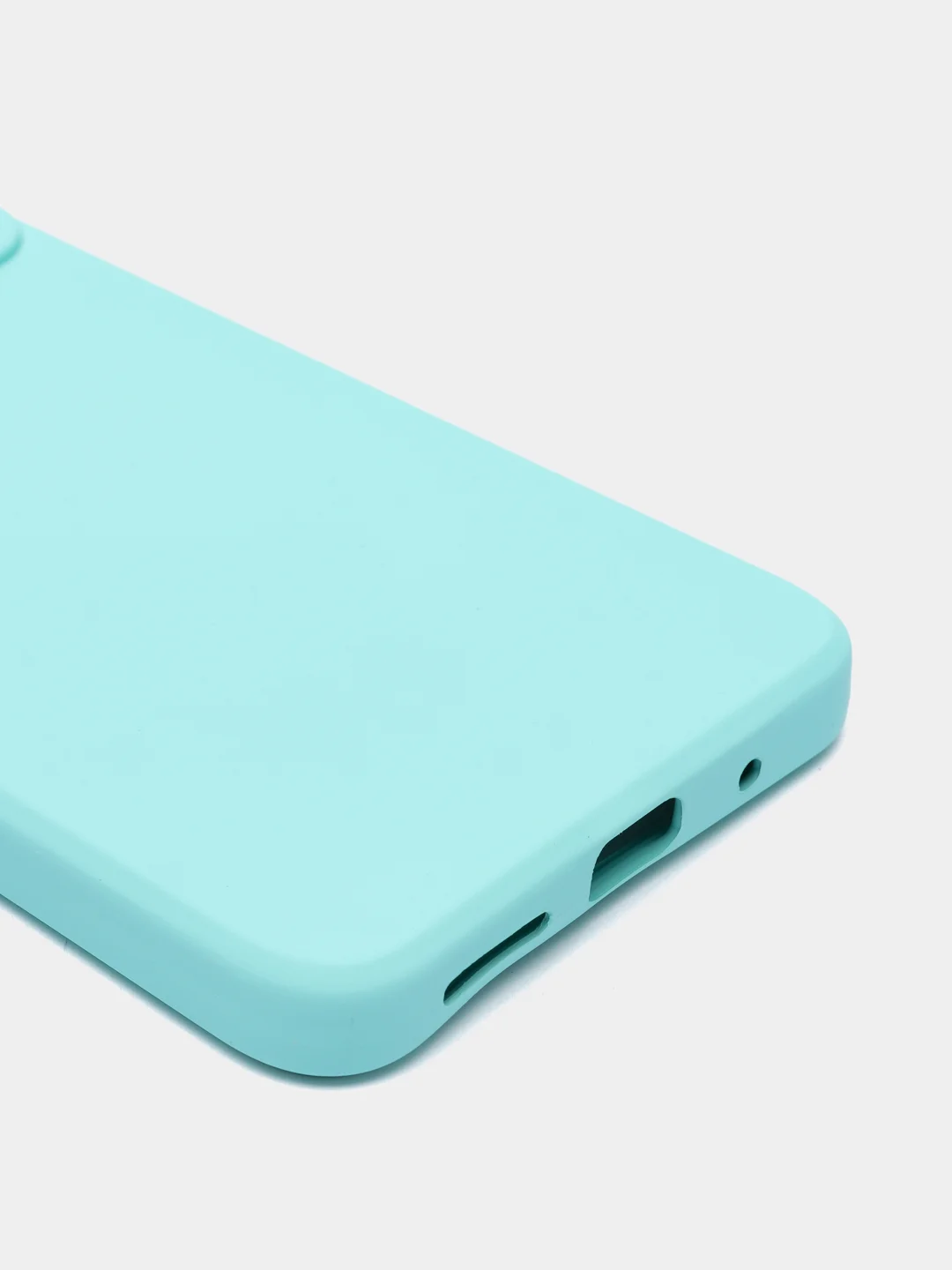 Бирюзовый чехол с раздвижным окном для защиты камеры POCO M3 PRO / NOTE 10T