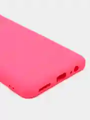 Кораллово-розовый чехол с бархатом внутри Huawei Honor 10X Lite