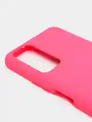 Кораллово-розовый чехол с бархатом внутри Huawei Honor 10X Lite