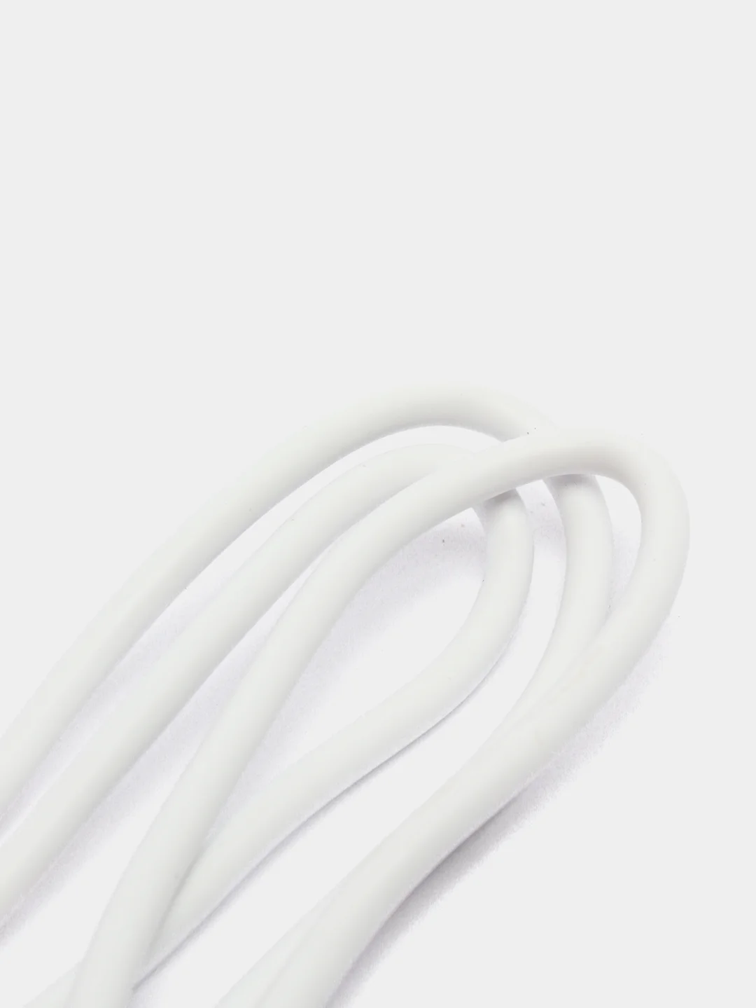 Белый мягкий Силиконовый USB кабель провод зарядник шнур Micro, Type-C, iPhone Lightning Android