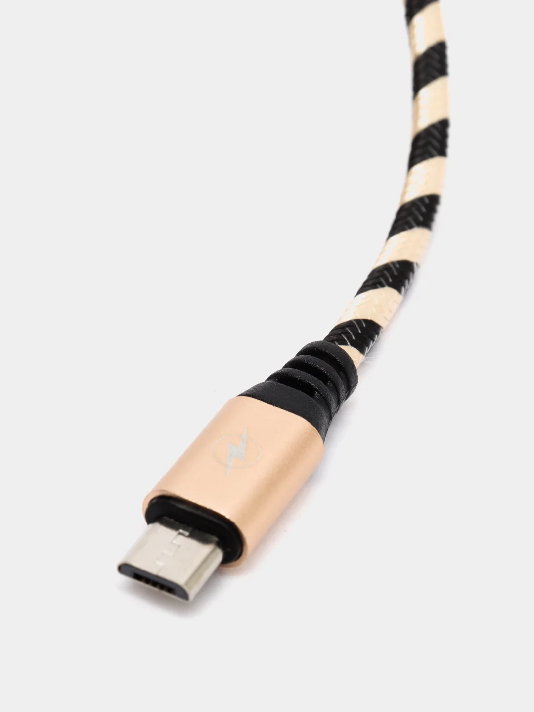 Золотой кабель USB Lightning, Micro-USB, Type-C, 2 метра