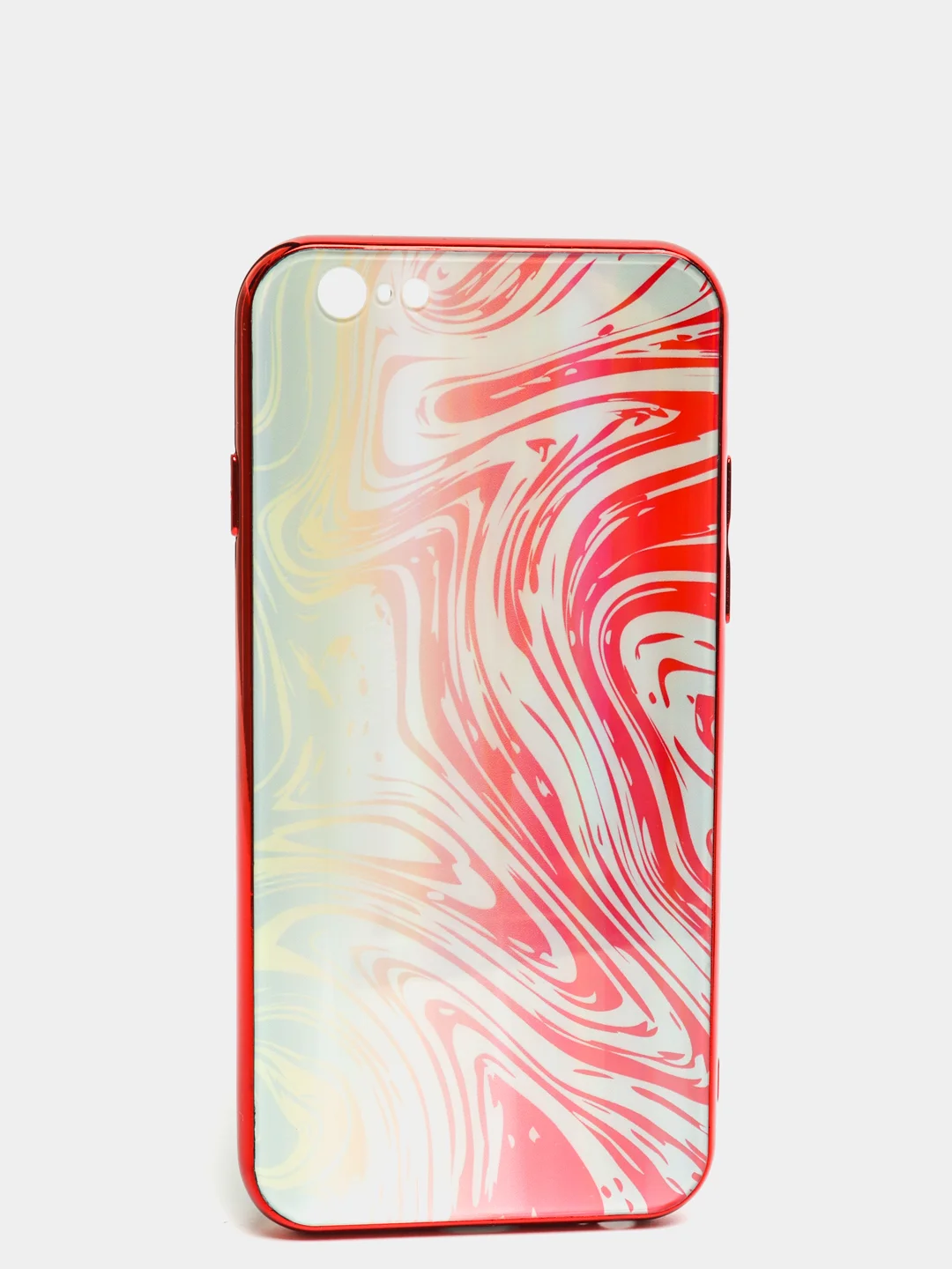Бежевый чехол с блестками со стеклянной панелью Iphone 11,12,13,Pro,Max,XR,X,XS,7+,8+,7,8,SE,6,6S