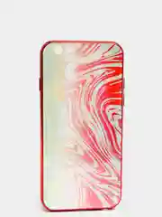 Бежевый чехол с блестками со стеклянной панелью Iphone 11,12,13,Pro,Max,XR,X,XS,7+,8+,7,8,SE,6,6S