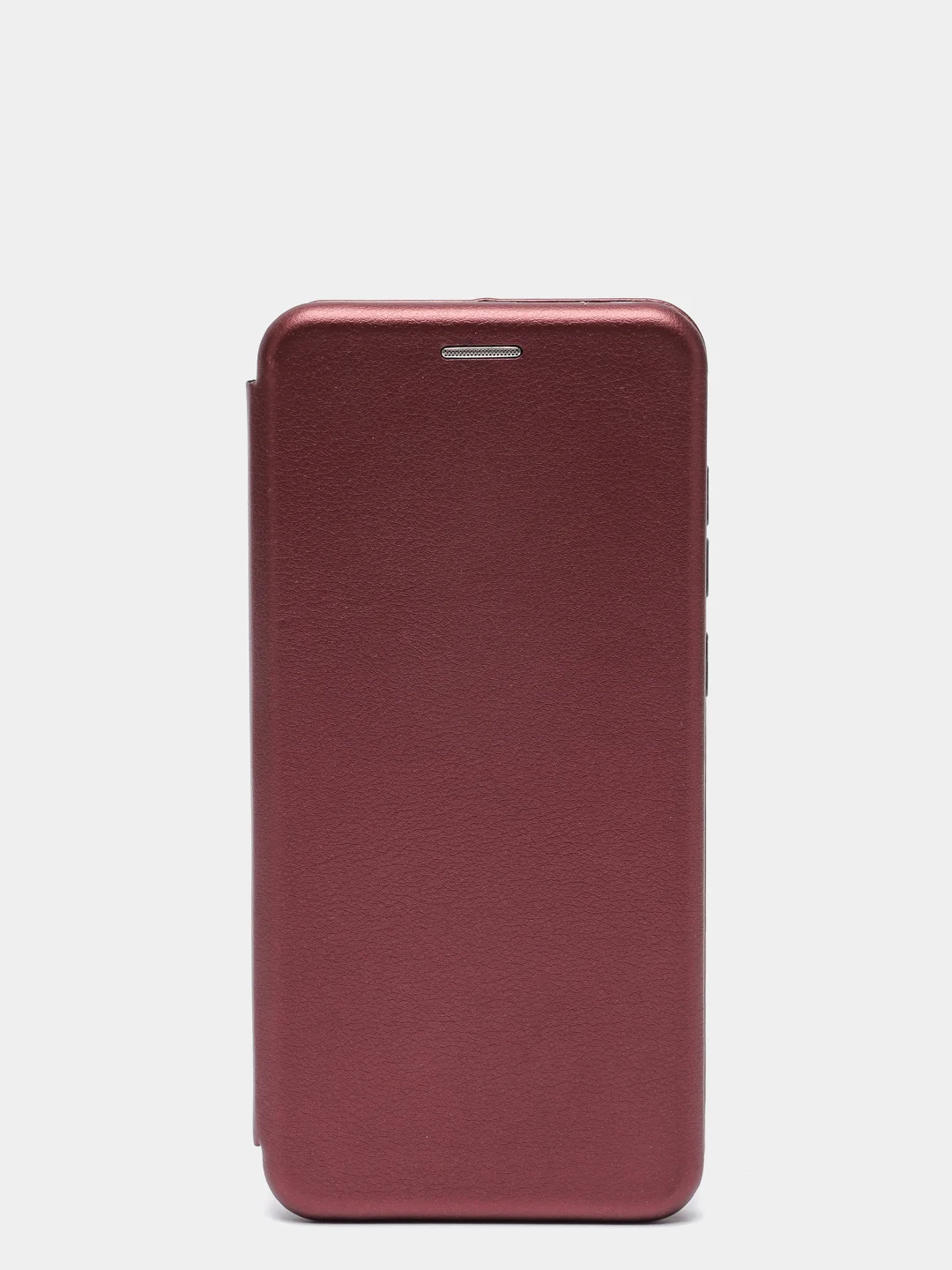 Бордовый чехол книжка Xiaomi Redmi Note 9 / 10X