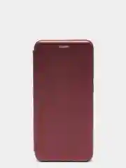 Бордовый чехол книжка Xiaomi Redmi Note 9 / 10X