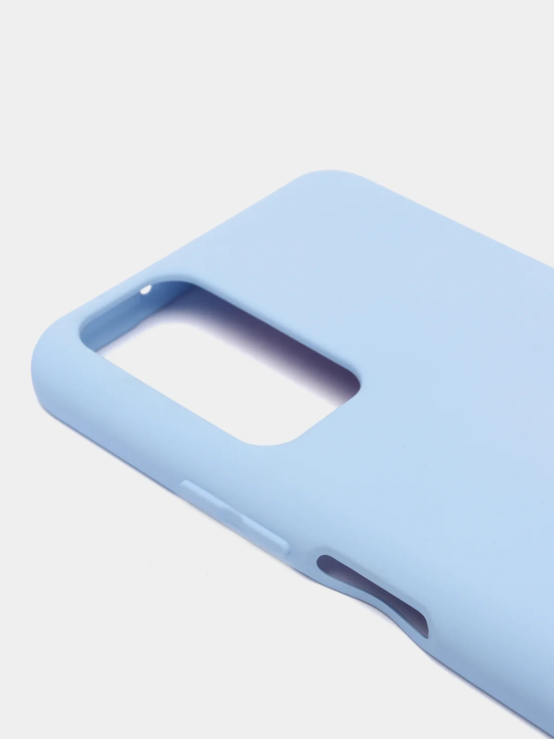 Голубой чехол с бархатом внутри Huawei Honor 10X Lite