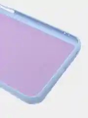 Голубой чехол с бархатом внутри Huawei Honor 10X Lite